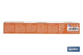 Household aluminium foil roll | Size: 16, 30 or 50m | 30cm width | Box with cutting edge | Non-stick | Multipurpose - Cofan