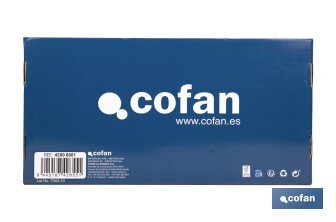 Grifo de cocina monomando con rociador | Caño giratorio 360° | Cuerpo de latón | Medidas: ø5 x 48 x 22 cm | Disponible en acabado cromado - Cofan