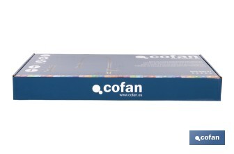 Grifo de cocina monomando con rociador | Caño giratorio 360° | Cuerpo de latón | Medidas: ø5 x 48 x 22 cm | Disponible en gris antracita metalizado - Cofan