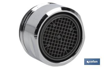 Filtro de Grifo Aireador | Métrica 24 | Sistema de Ahorro de Agua al 50% - Cofan
