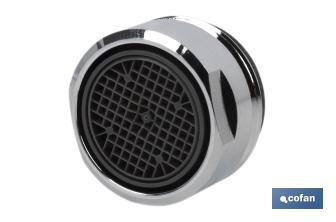 Filtro de Grifo Aireador | Métrica 24 y 28 mm | Sistema de Ahorro de Agua al 50% - Cofan