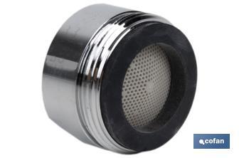 Filtro de Grifo Aireador | Métrica 24 | Sistema de Ahorro de Agua al 50% - Cofan
