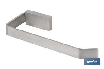 Towel/toilet paper holder | Madeira Model | Satin finish 304 stainless steel - Cofan