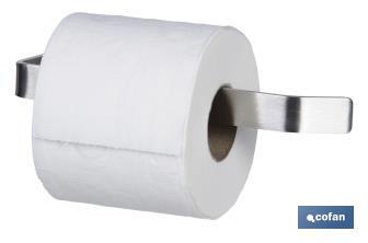 Portarrollos de papel Higiénico | Modelo Madeira | En Acero Inoxidable 304 Satinado - Cofan