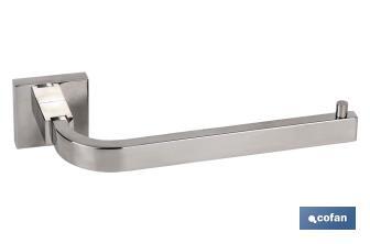 304 stainless steel tower rail | Marvao Model | Polished finish | Size: 24.7 x 8.3 x 5.3cm - Cofan