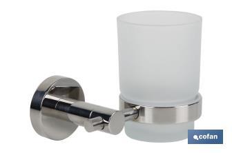 Portavaso | Acero Inoxidable 304 Brillo | Modelo Lagoa - Cofan