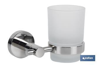Portavaso | Acero Inoxidable 304 Brillo | Modelo Lagoa - Cofan