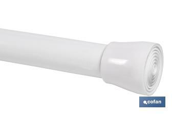 Extensible shower curtain rod | Tension rod | Available in different sizes - Cofan