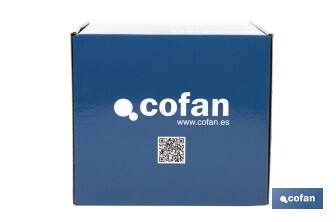Rociador de ducha de alta presión con acabado en negro | Incluye filtro de 15 etapas | Rotación 360° | Fácil instalación y ahorro de agua - Cofan