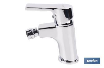 Single-handle bidet tap | Ross Model | Brass | Size: 13 x 11 x 4.5cm - Cofan