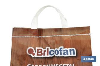 Charcoal bag with handles | Weight: 3kg | High performance - Cofan