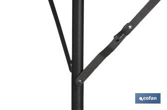 Mesa quadrada dobrável de cor branca | Peso máximo: 120 kg | Adequada para 6 pessoas | Dimensões aberta: 88 x 88 x 74 cm  - Cofan