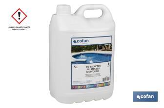 Liquido riduttore di pH per piscine - Cofan