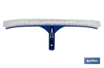 Cepillo Curvo para Piscinas | Medida del cepillo de 45 cm - Cofan
