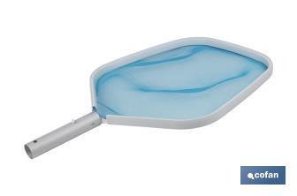 Recoge hojas de aluminio para piscinas | Ideal para limpiar la superficie de hojas e insectos - Cofan