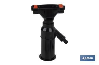 Aspirador de piscina con pértiga de 120 cm | Ideal para una limpieza impecable - Cofan
