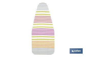 Tabla de planchar de sobremesa | Compacta y ligera | Ideal para viajes y espacios reducidos | Superficie de planchado: 74 x 33 cm - Cofan