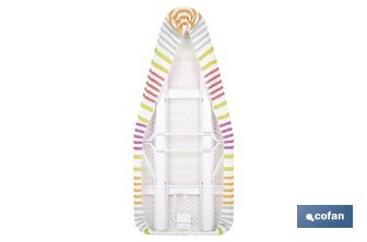 Tabla de planchar de sobremesa | Compacta y ligera | Ideal para viajes y espacios reducidos | Superficie de planchado: 74 x 33 cm - Cofan