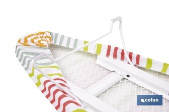 Tabla de planchar de sobremesa | Compacta y ligera | Ideal para viajes y espacios reducidos | Superficie de planchado: 74 x 33 cm - Cofan