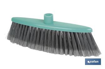 Cepillo de barrer plumado | Color: Verde agua - Cofan