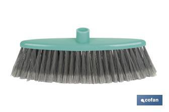 Cepillo de barrer plumado | Color: Verde agua - Cofan