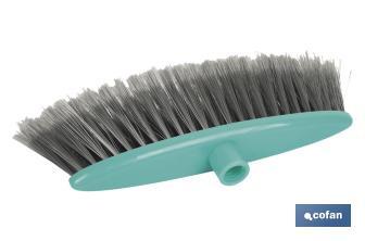 Cepillo de barrer plumado | Color: Verde agua - Cofan