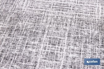 Rollo de alfombra vinílica para interior | Diseño Jaspeado en color gris marengo | Impermeable y de fácil limpieza - Cofan