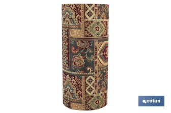 Rollo de alfombra vinílica para interior | Diseño con estampado de Oriente | Impermeable y de fácil limpieza - Cofan