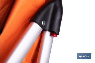 Carro de la compra plegable con 6 ruedas | Chasis de aluminio | Bolsa de 53 litros | Bolsillo para congelados | Mango ajustable | Disponible en varios colores - Cofan