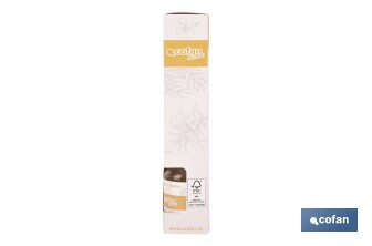 Ambientador de varillas | Aroma Malibú tropical | Difusor con varillas de ratán - Cofan