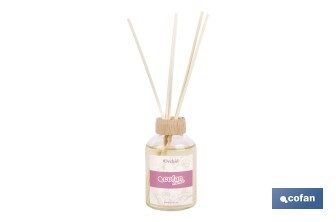 Ambientador de varillas | Aroma a orquídea | Difusor con varillas de ratán - Cofan