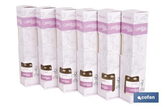 Ambientador de varillas | Aroma a orquídea | Difusor con varillas de ratán - Cofan