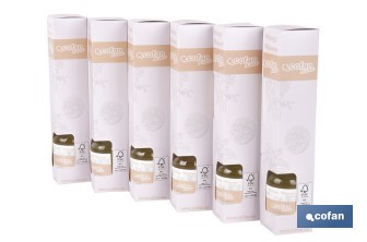 Ambientador de varillas | Aroma a azahar | Difusor con varillas de ratán - Cofan
