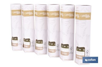 Ambientador de varillas | Aroma a sándalo exótico | Difusor con varillas de ratán - Cofan
