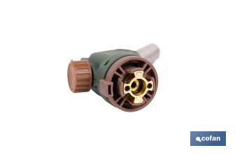 Soplete de gas piezoeléctrico | Potencia: 1,1 kW | Compatible con cartuchos de gas de 220 g | Ideal para cocina, soldadura y bricolaje - Cofan