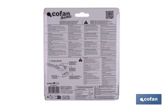 Soplete de gas piezoeléctrico | Potencia: 1,1 kW | Compatible con cartuchos de gas de 220 g | Ideal para cocina, soldadura y bricolaje - Cofan