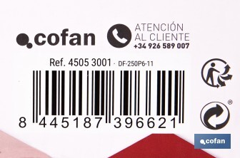 Radiador de aceite 2500 W | Color: blanco | Con 11 elementos y termostato regulable | Seguridad antiincendios y Control antivuelco - Cofan