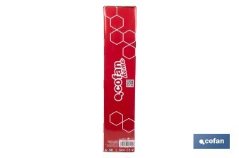 Radiador de aceite con termostato y ventilador | 1500 W + 400 W | 7 elementos | 3 niveles de potencia | Color blanco - Cofan