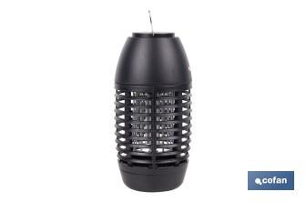 Lámpara LED antiinsectos recargable por USB | Interior y exterior | Cobertura 80 m² | Resistente al agua IPX4 | Luz UV de alta potencia | Ideal para camping, barbacoa y jardín - Cofan