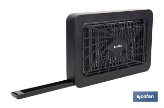 Lámpara LED antiinsectos para Interior | Potencia: 6 W | Cobertura 150 m² | Luz UV-A Dual 365+395 nm | Alimentación: USB | Montaje en Pared - Cofan