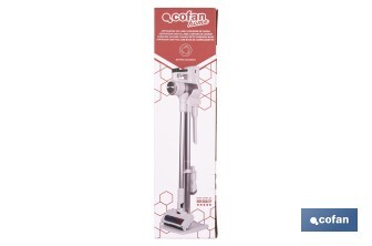 Aspiradora sin cable con base de carga | Potencia de succión: 180 AW | Potencia ciclónica: 32 kPa | 4 velocidades | Filtro HEPA lavable | Batería de litio 25,9 V | Color: blanco - Cofan