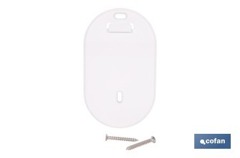 Aspiradora eléctrica sin cable con soporte a la pared | Potencia de succión: 180 AW | Potencia ciclónica: 32 kPa | 4 velocidades | Filtro HEPA lavable | Batería de litio 25,9 V | Color: blanco - Cofan