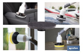Cepillo de limpieza eléctrico multifunción con 2 velocidades | Recargable USB | Con 11 accesorios intercambiables | Resistente al agua IPX7 - Cofan
