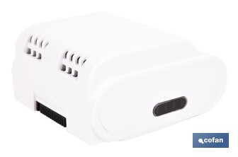 Batería Li-Ion recargable | 25,9 V 2500 mAh | Medidas: 5 x 8,5 x 10 cm - Cofan