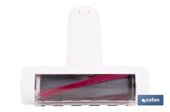 Cepillo de aspiradora para tapicerías, colchones y mascotas | Con luz UV  | Esteriliza y elimina ácaros | Compatible con aspiradoras 45053301 y 45053302 - Cofan