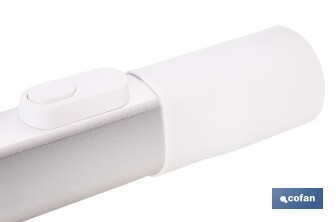 Tubo para aspiradora | Longitud: 72 cm | Material: aluminio | Compatible con aspiradoras 45053301 y 45053302 - Cofan
