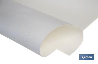 Foam table protector | White | Phthalate-free duffel | Thickness 1.5mm | Available in different sizes - Cofan
