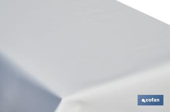Foam table protector | White | Phthalate-free duffel | Thickness 1.5mm | Available in different sizes - Cofan