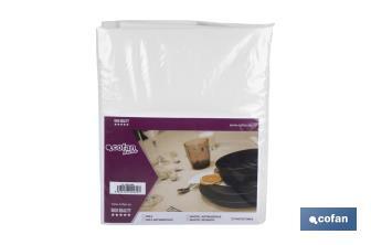 Foam table protector | White | Phthalate-free duffel | Thickness 1.5mm | Available in different sizes - Cofan