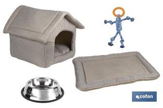 Conjunto de 4 acessórios para animais de estimação para a casa - Cofan